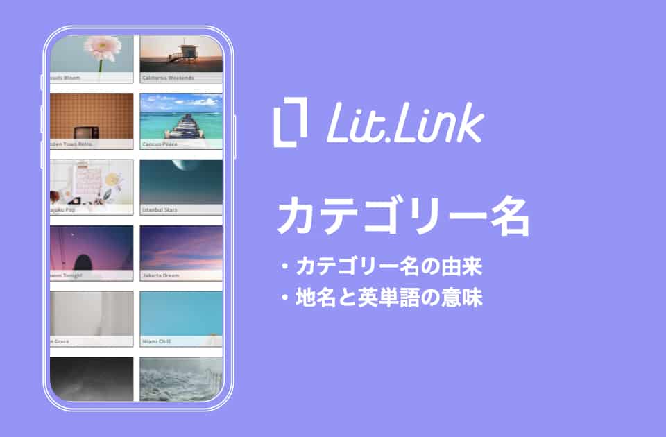 lit.linkの背景カテゴリー名に隠された真実！【え！知らなかった！】