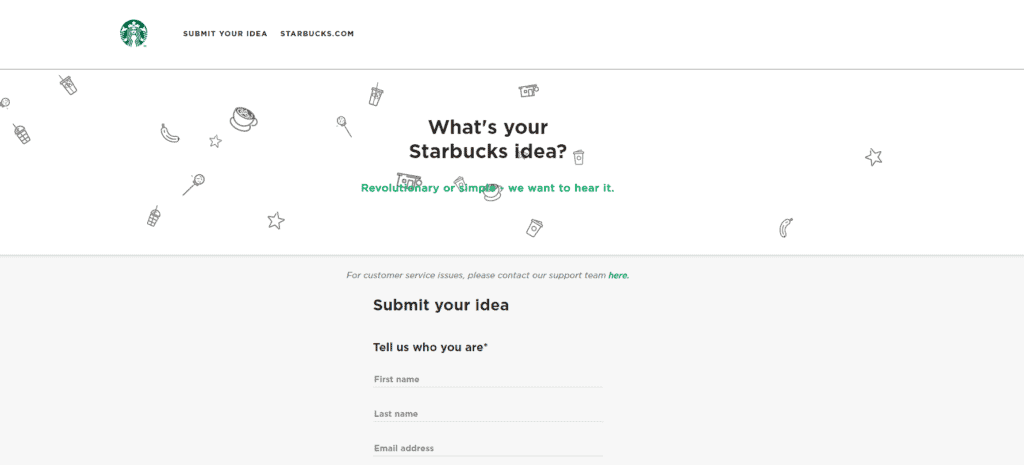 My Starbucks Ideaの画像