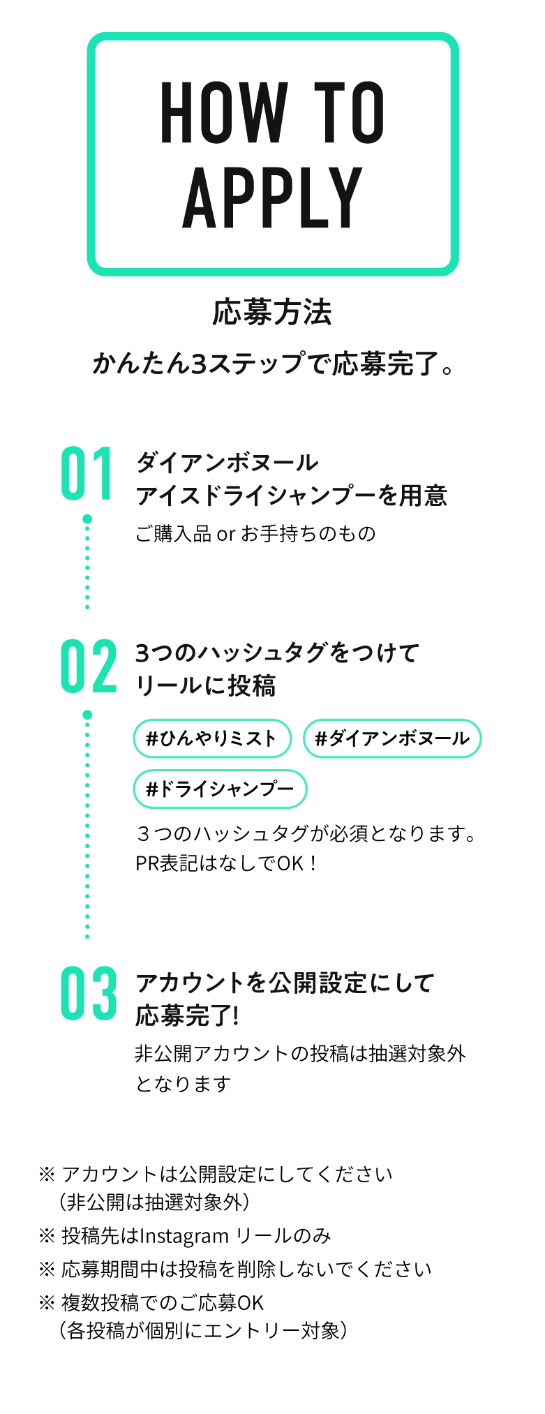 HOW TO APPLY 応募方法
